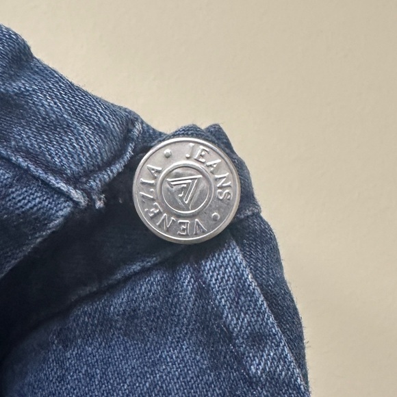 Denim plus size mini skort - Picture 5 of 10